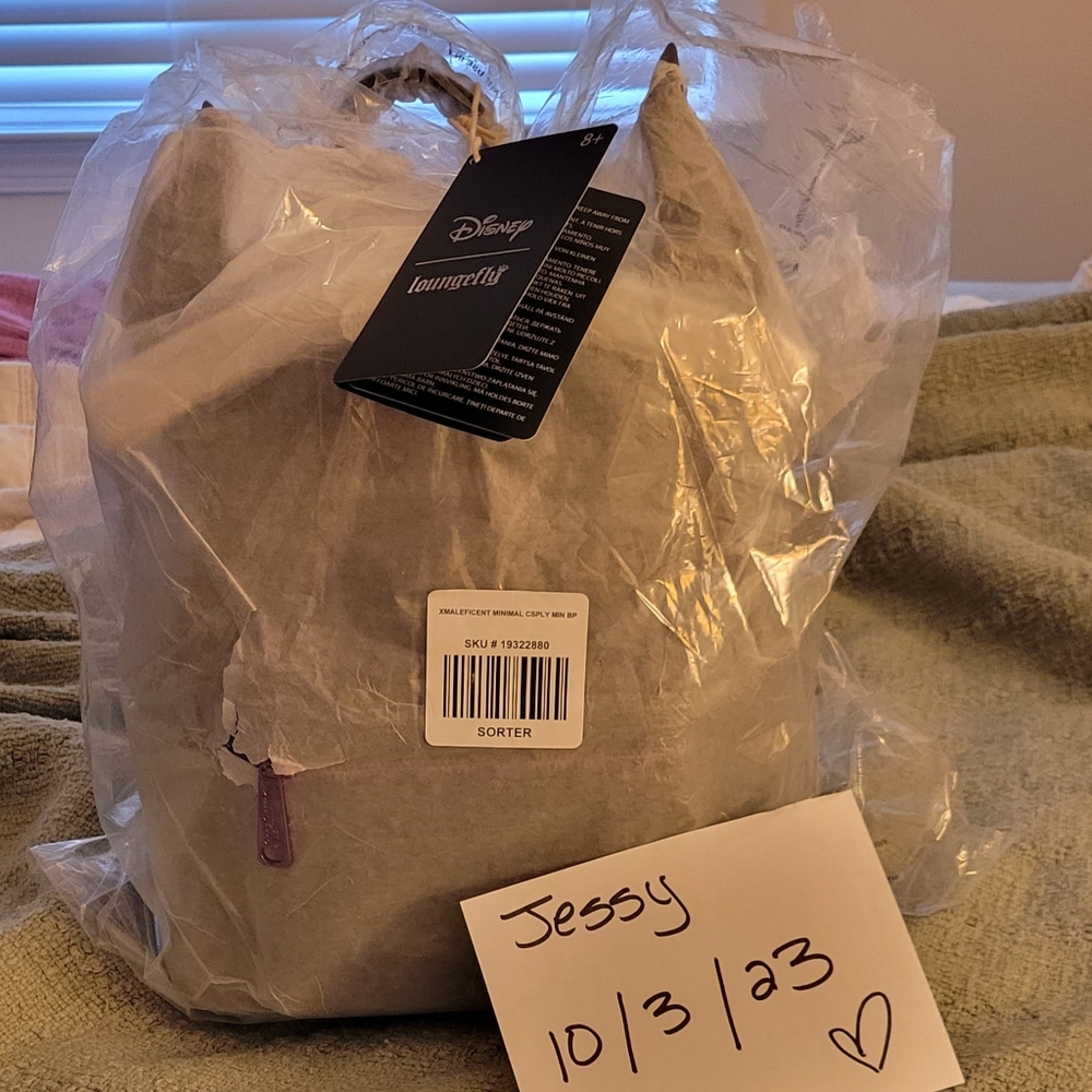 Minimalist Malificent Loungefly Backpack